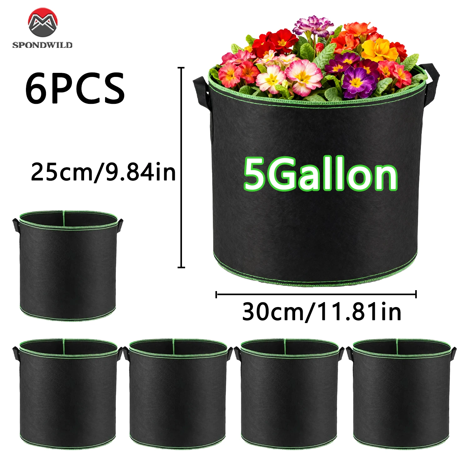 5Gallon 6PCS
