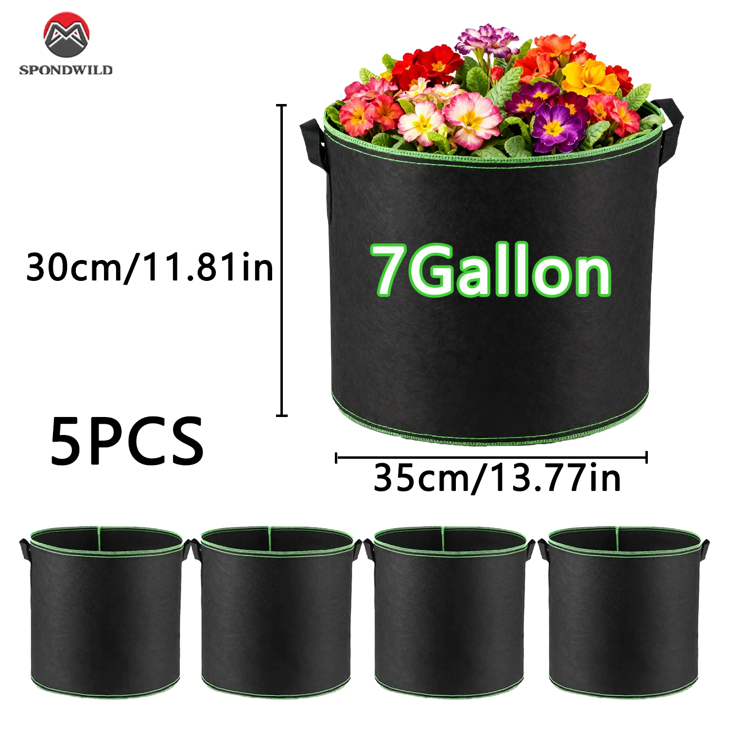 7Gallon 5PCS