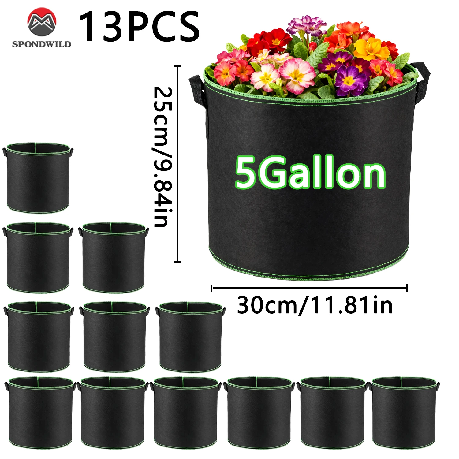 5Gallon 13PCS