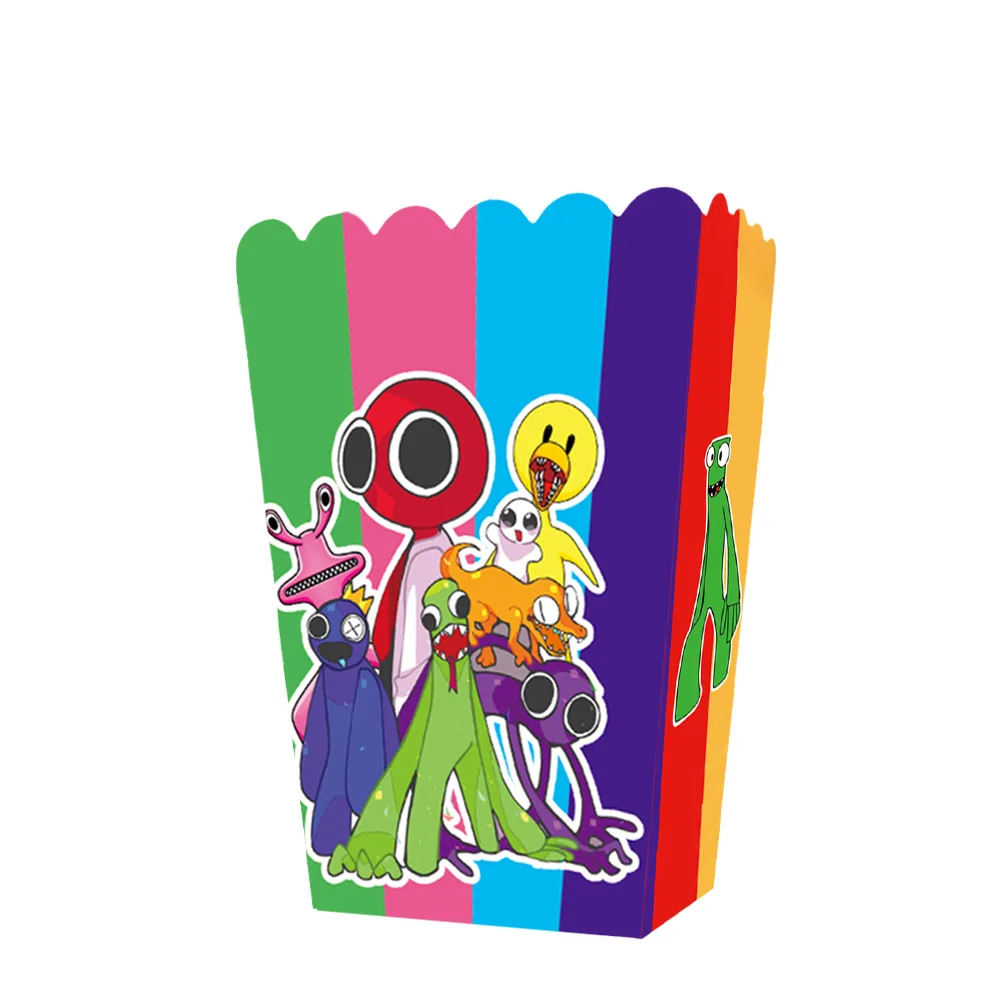 6pcs popcorn boxes