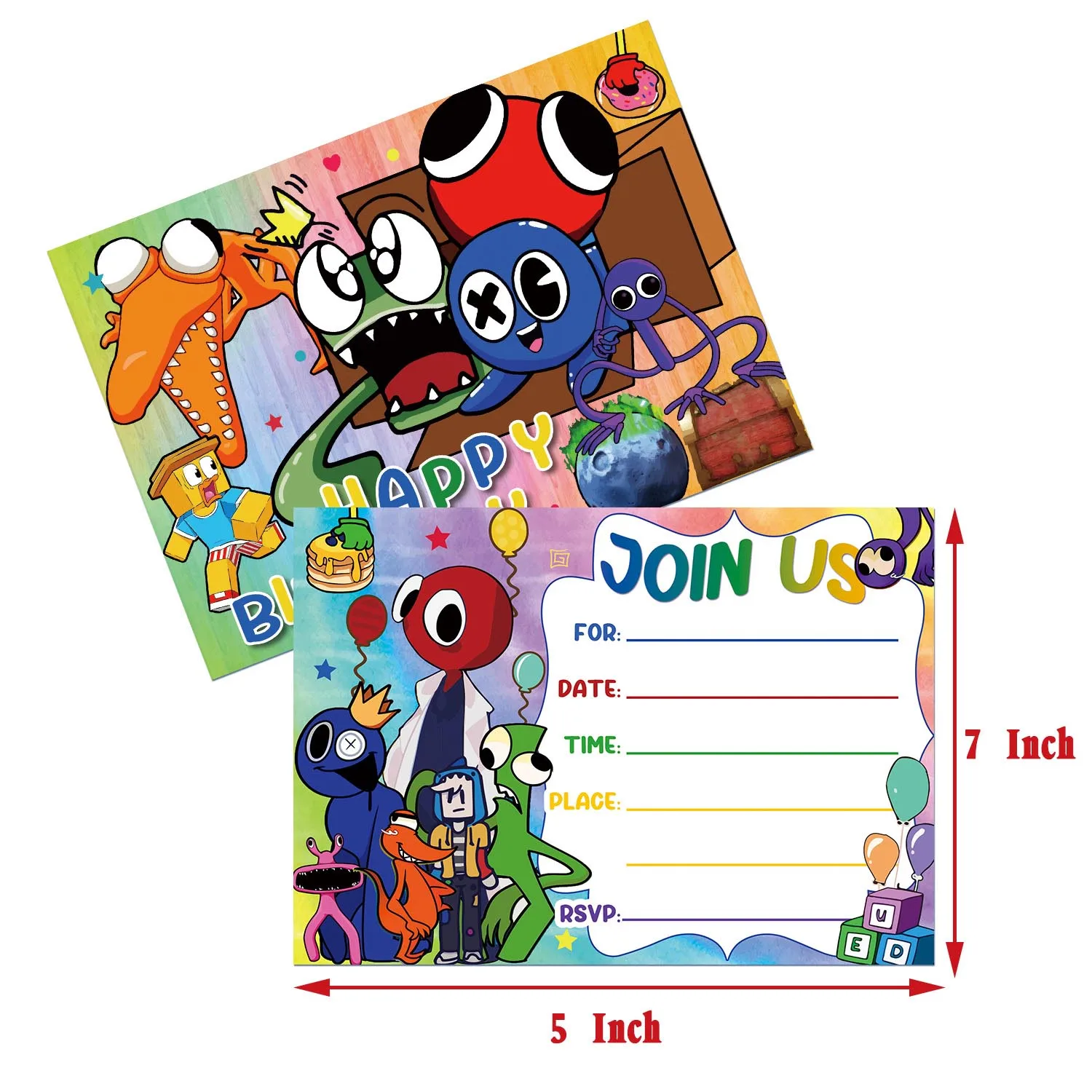 10pcs invitation