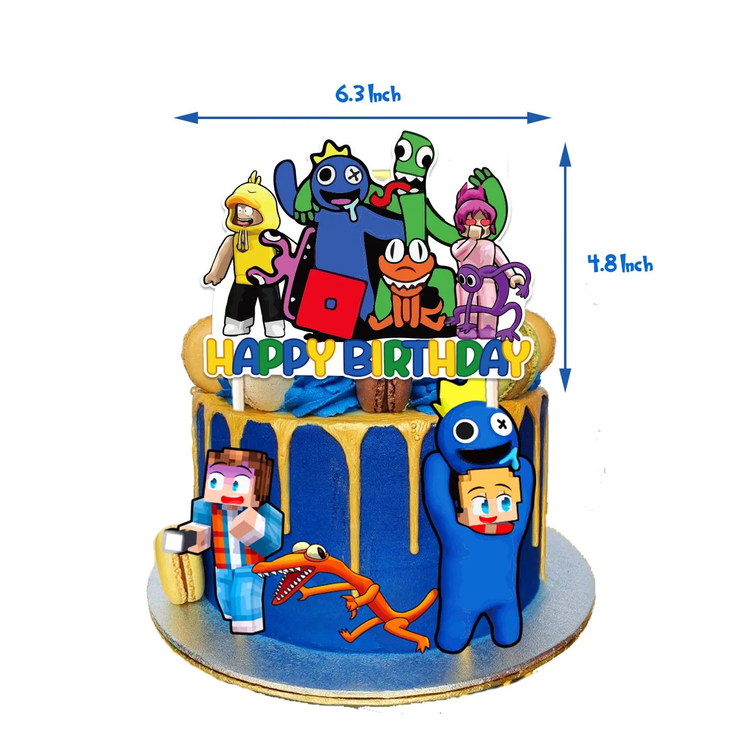 1pc big cake card