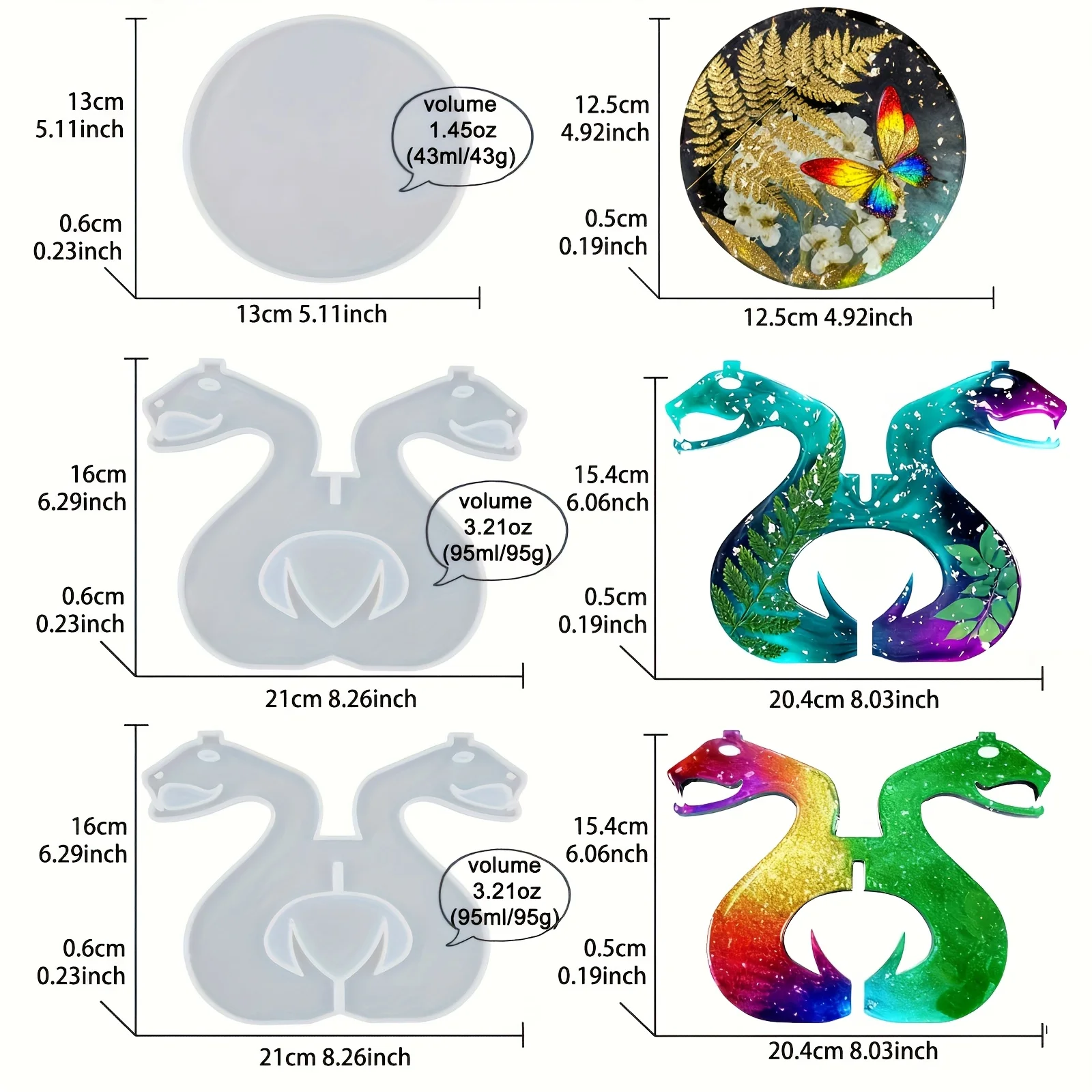 Snake shaped frame m