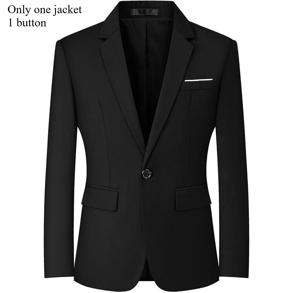1PC-Black-1 button