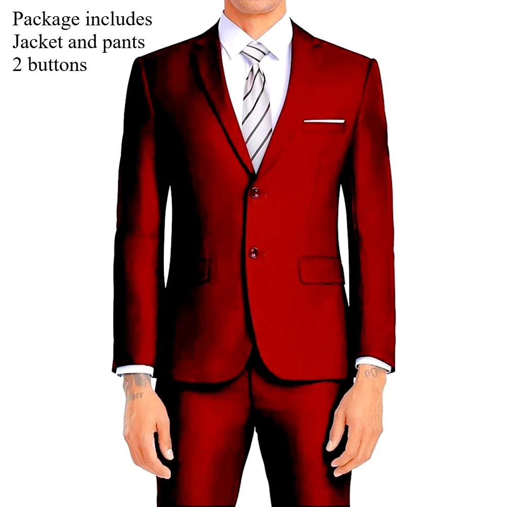 2Pcs-Claret-2buttons