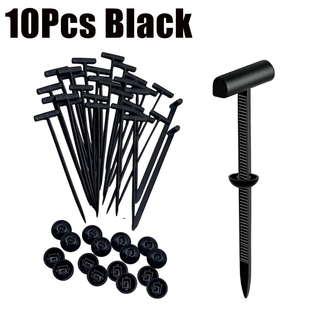 10Pcs Black