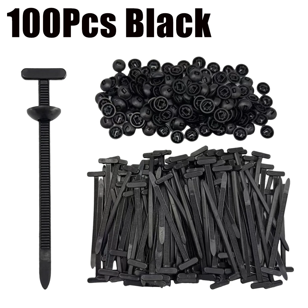100Pcs Black