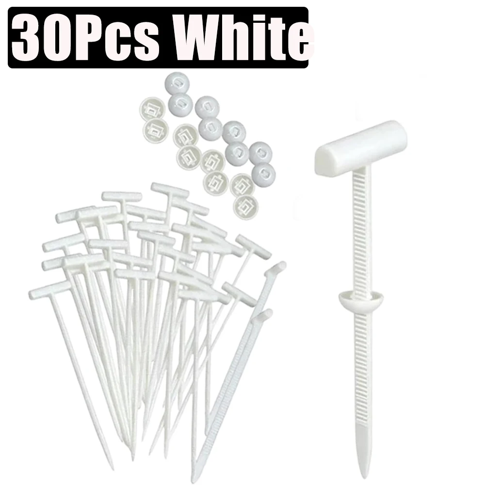 30Pcs White