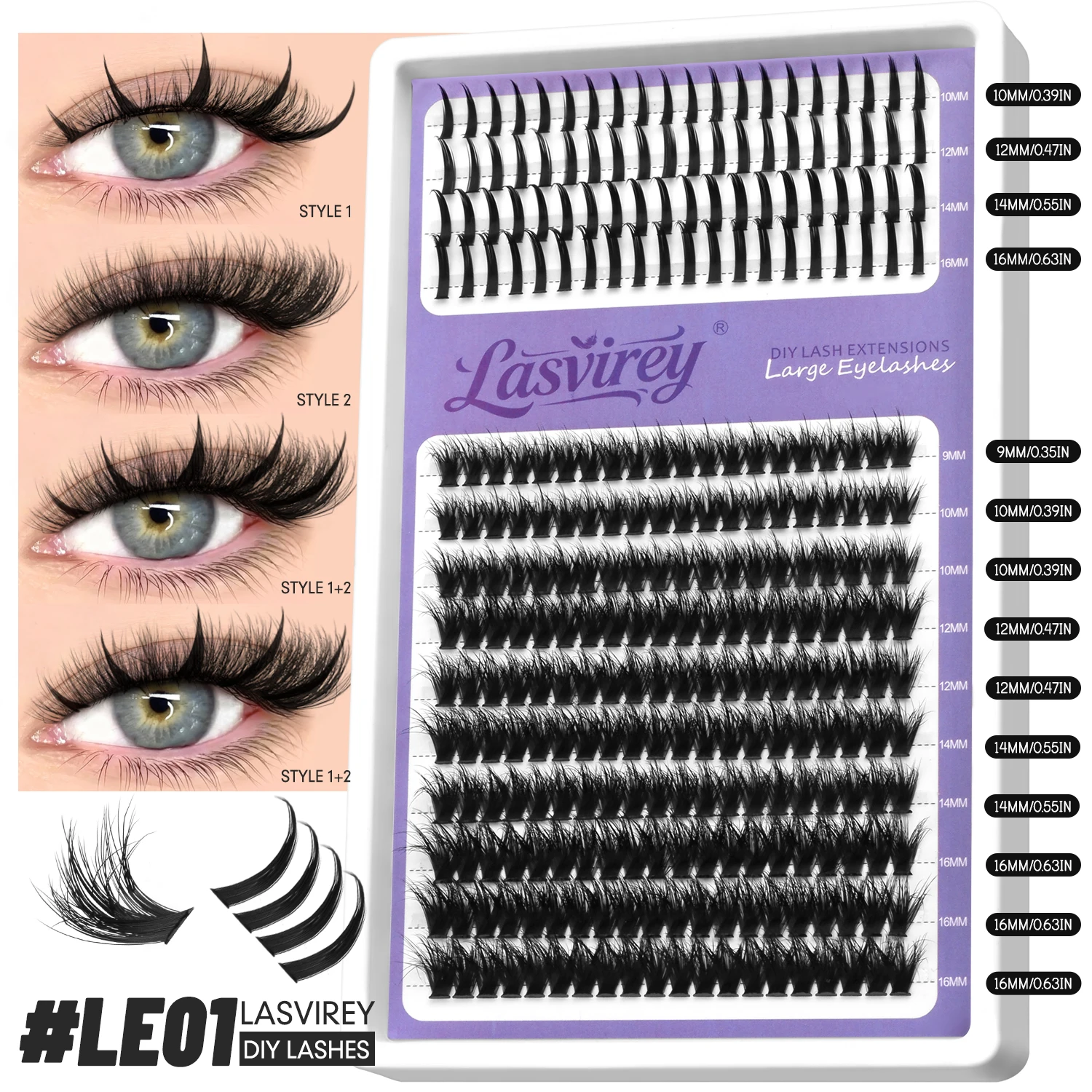 Mixed Lash-LE01