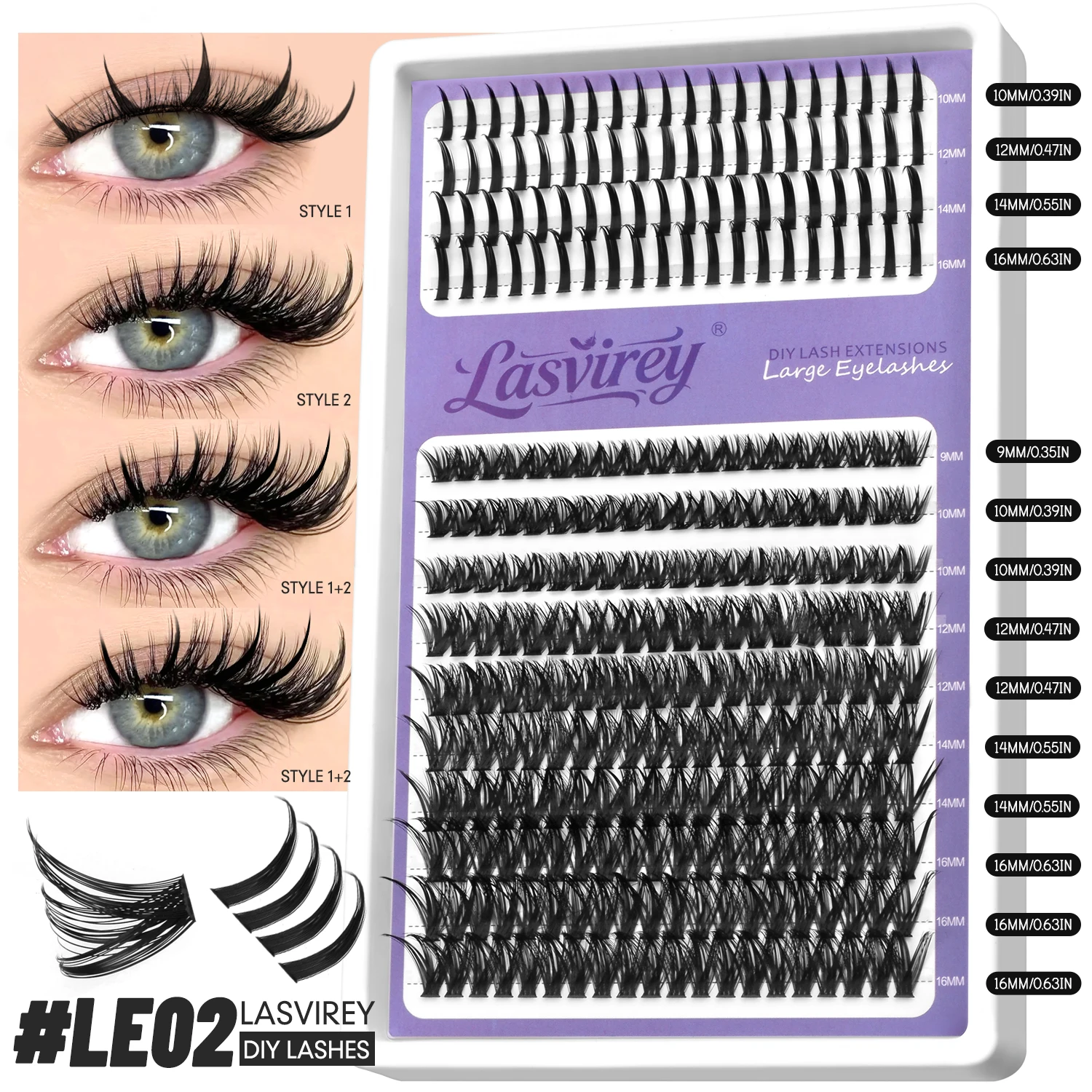 Mixed Lash-LE02