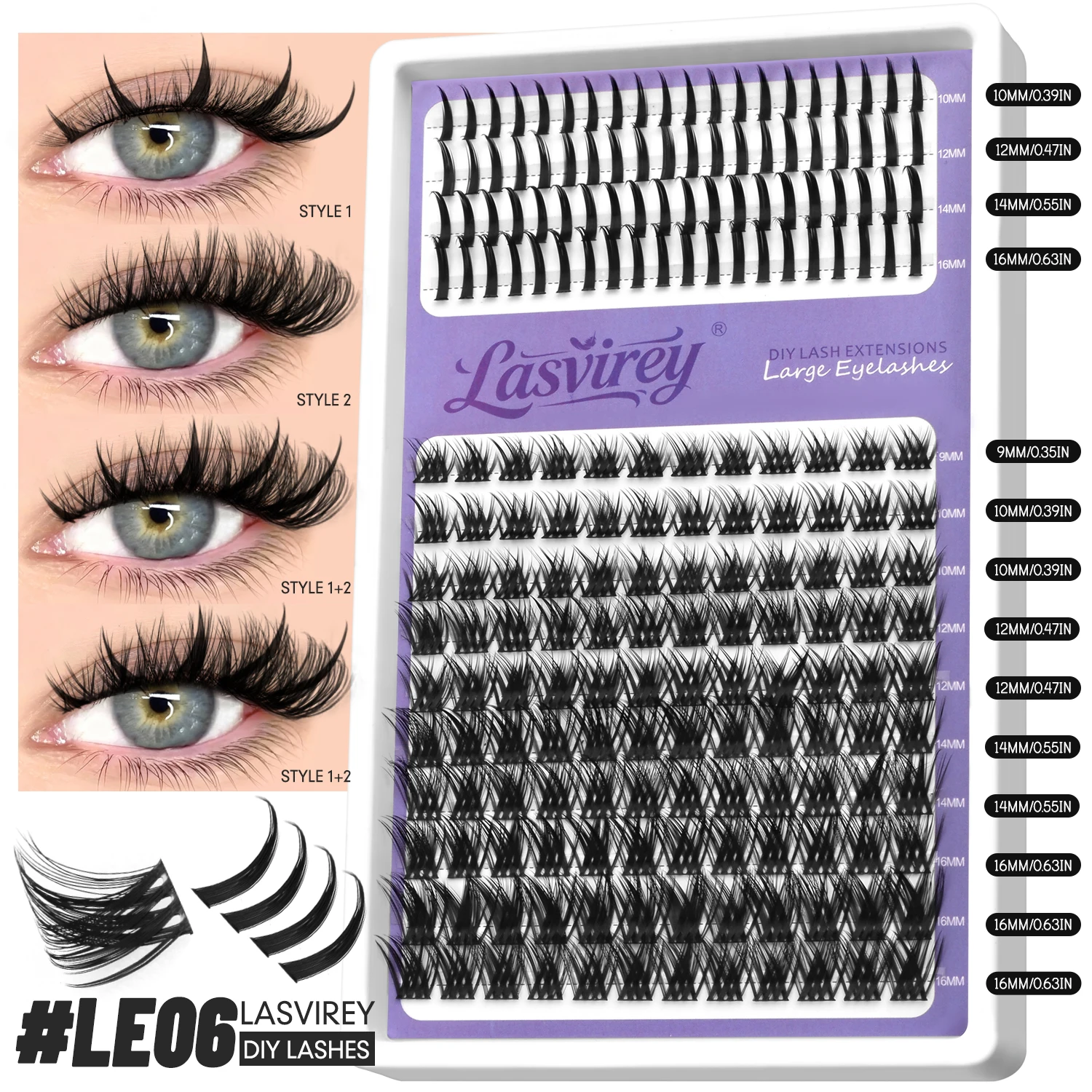 Mixed Lash-LE06