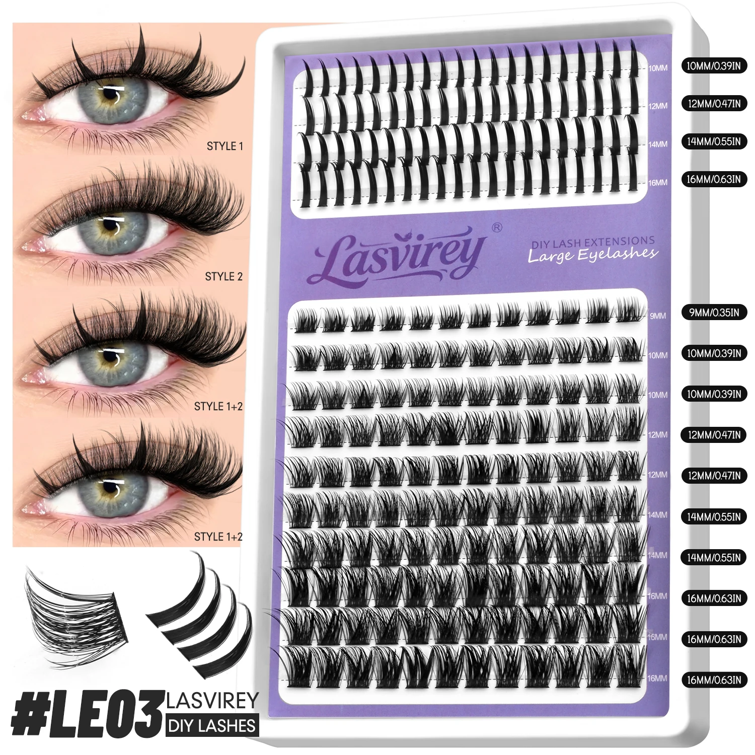 Mixed Lash-LE03