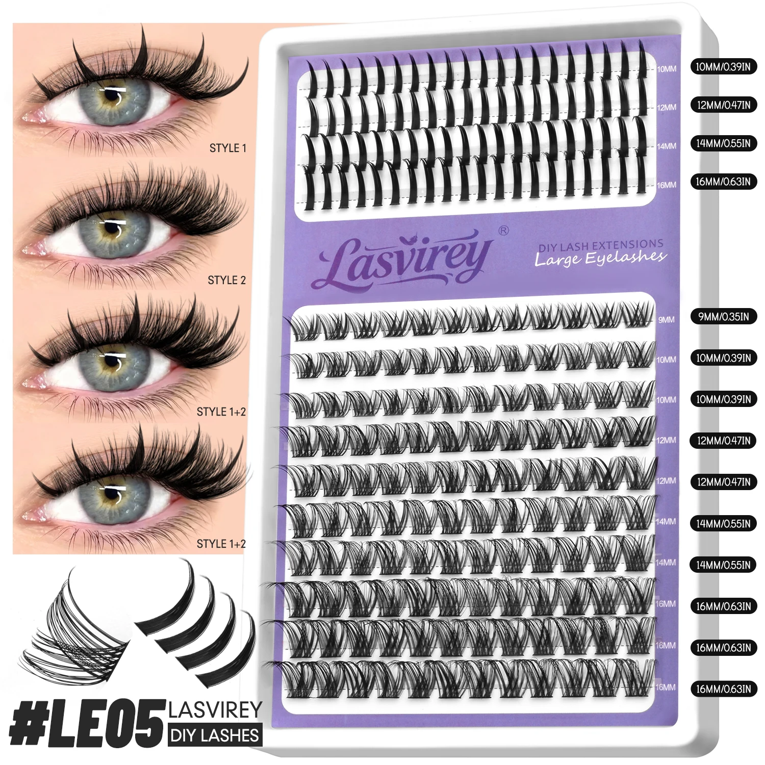 Mixed Lash-LE05