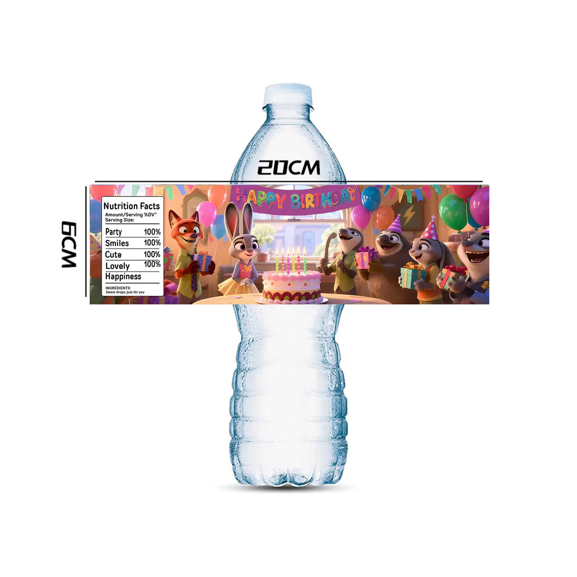 10pcs Bottle label