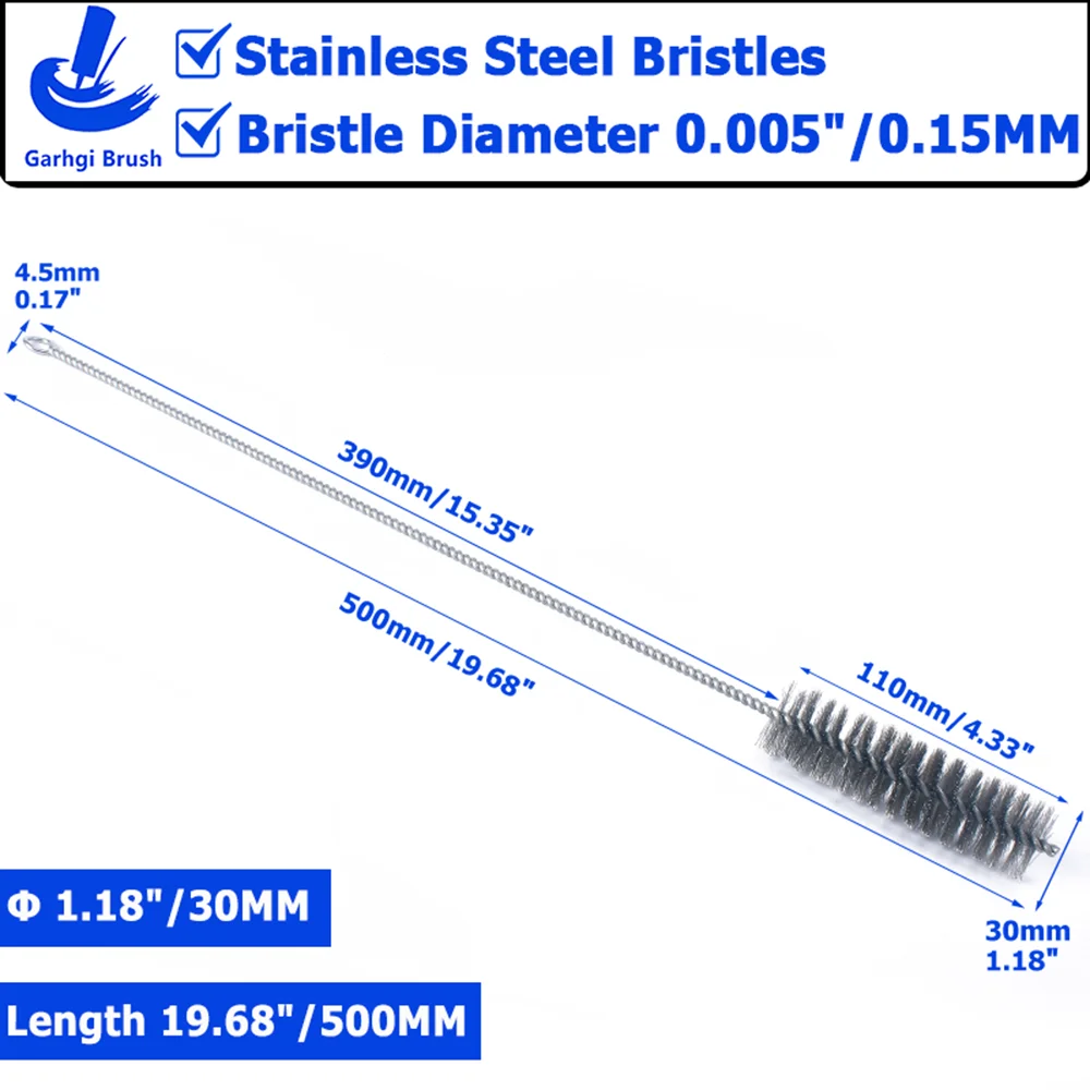 SS 30mmX500mm
