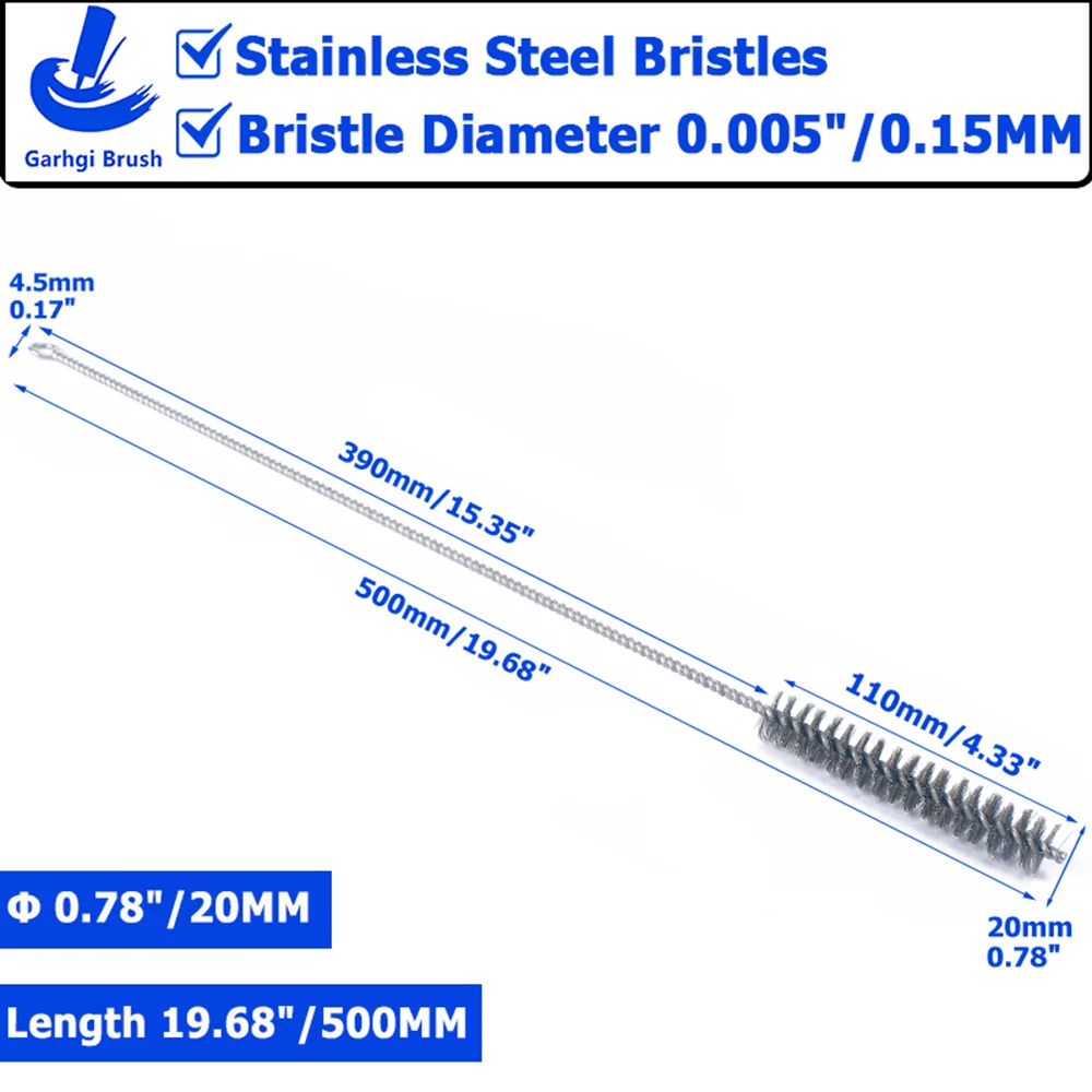 SS 20mmX500mm