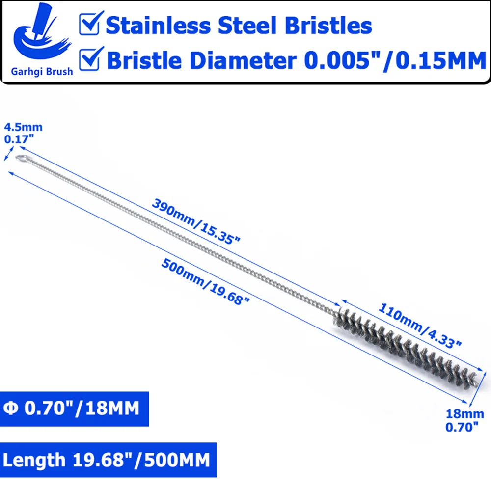 SS 18mmX500mm