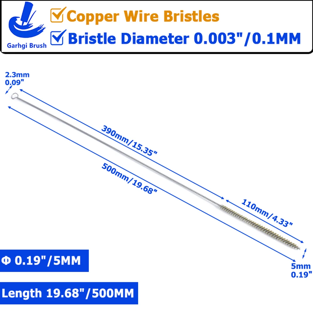 Copper 5mmX500mm
