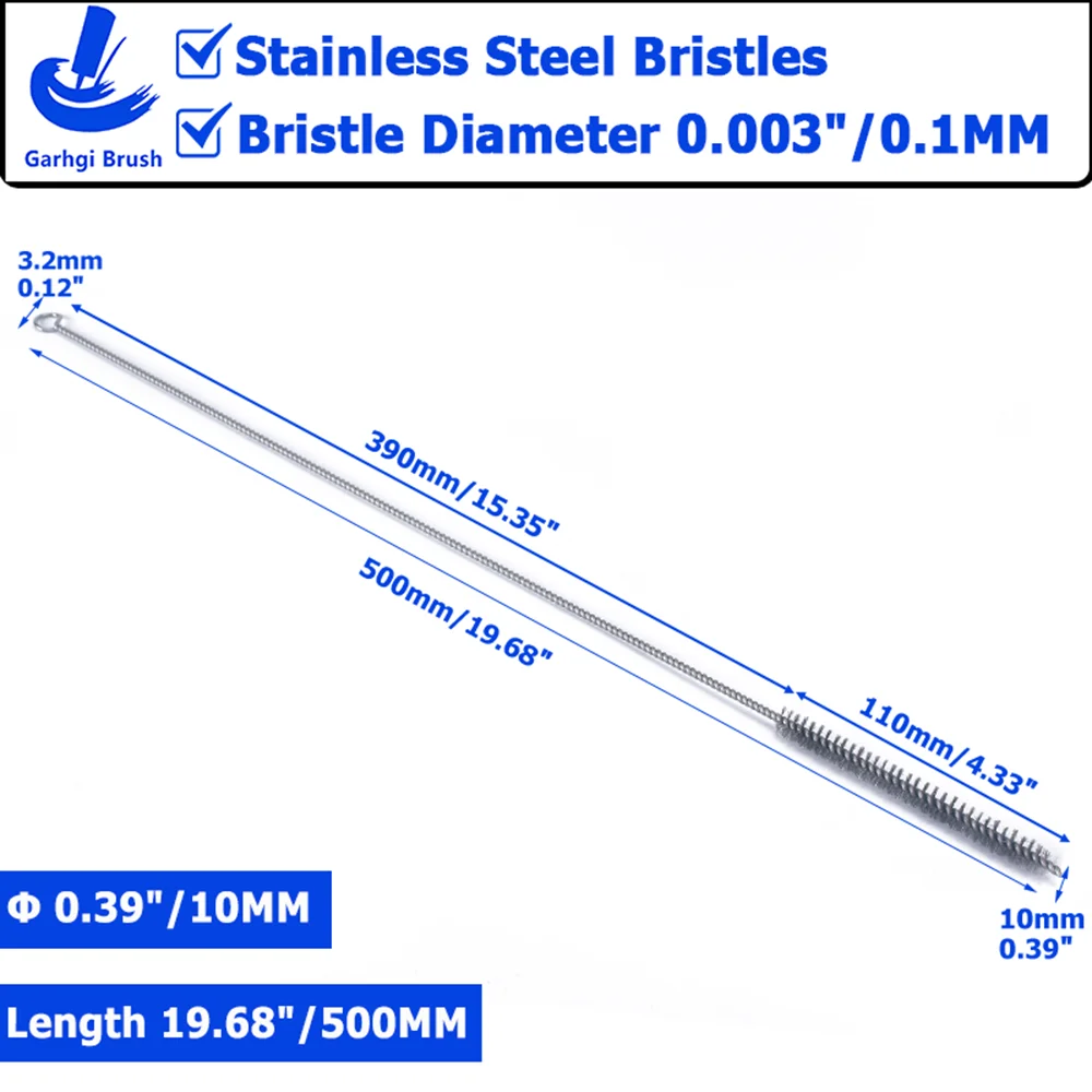 SS 10mmX500mm