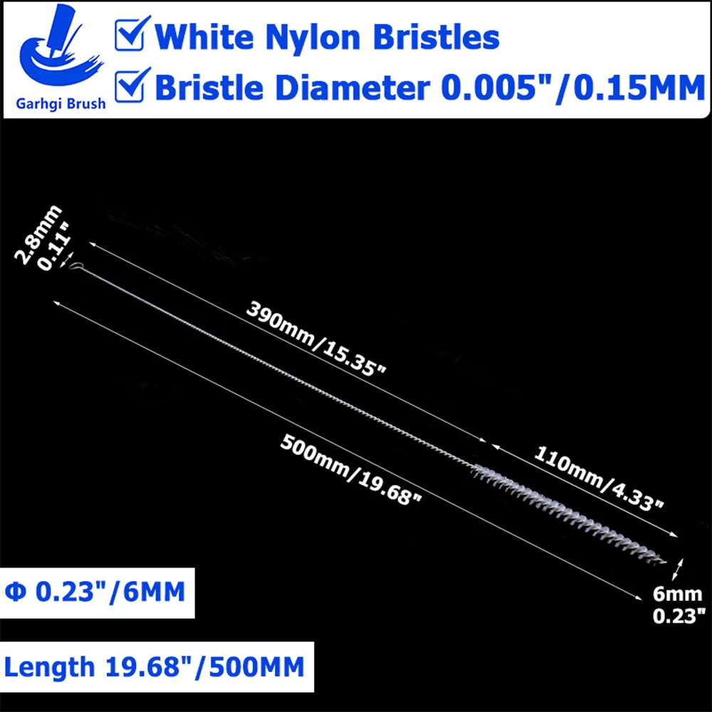 Nylon 6mmX500mm