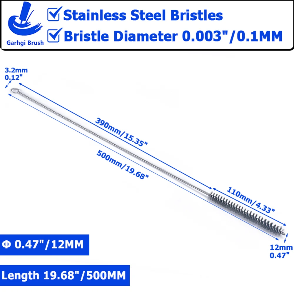 SS 12mmX500mm