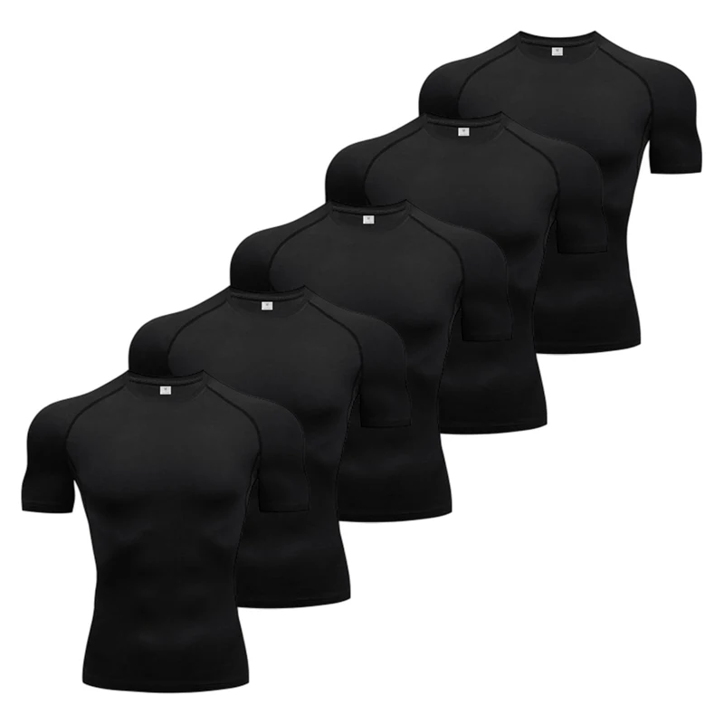 5pcs black