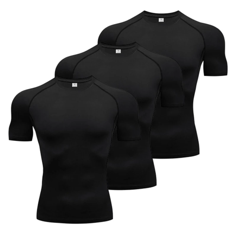 3pcs black