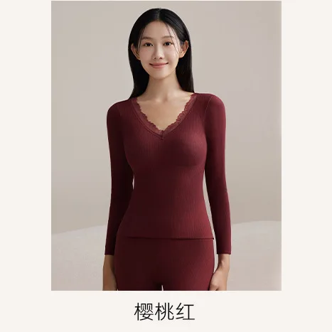 Cherry red suit