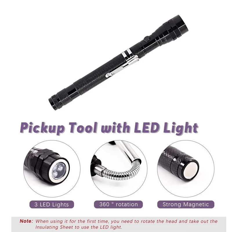 A tool with led