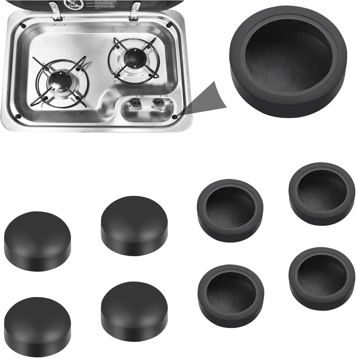 8pcs