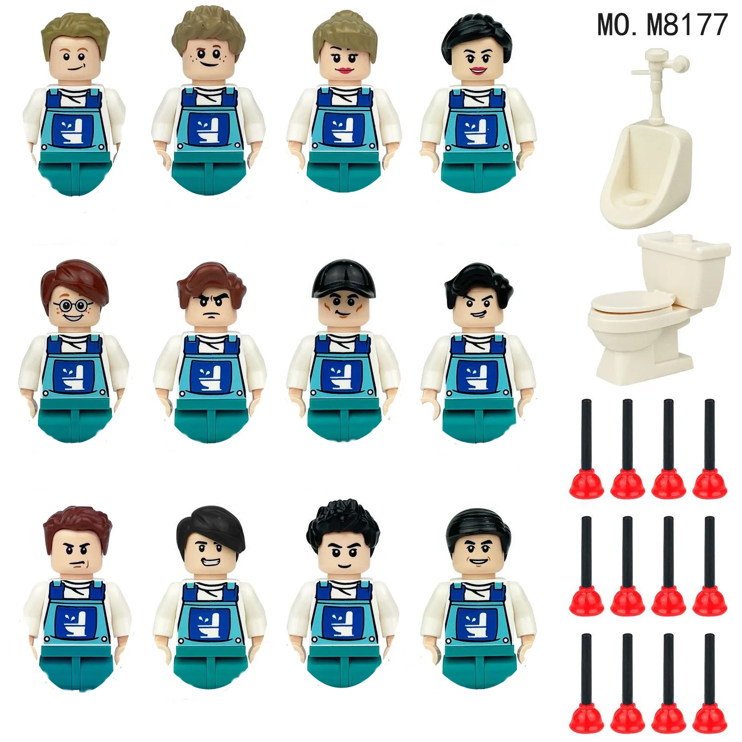 12pcs cleaner