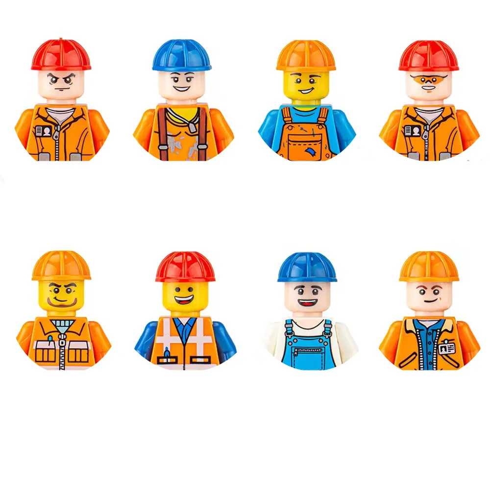 8pcs workers