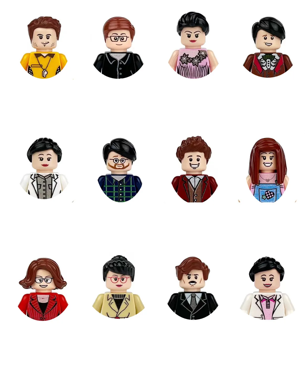 12pcs cityfigures