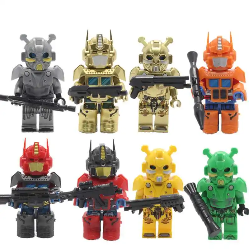8pcs robot