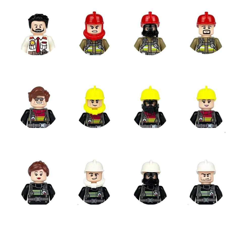 12pcs fireman