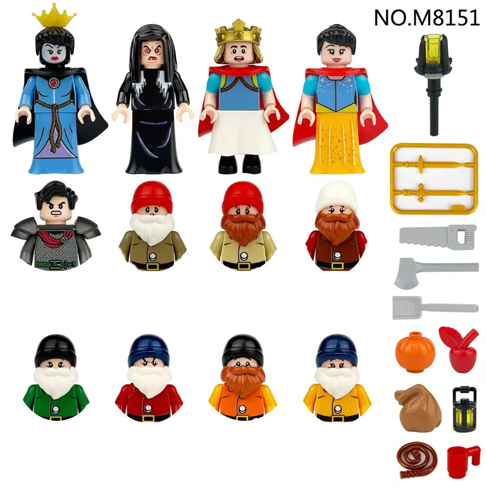 12pcs snow white