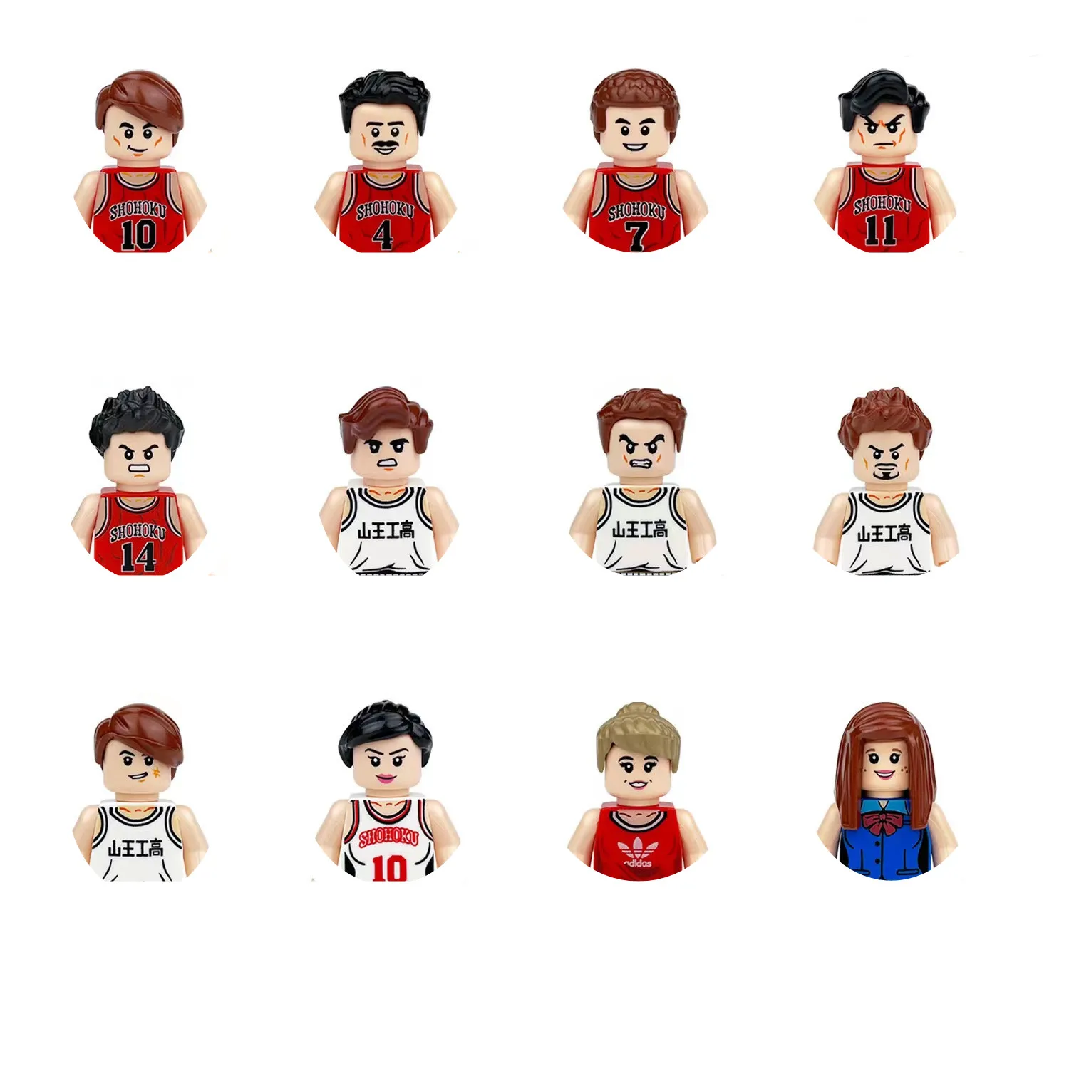 12pcs players