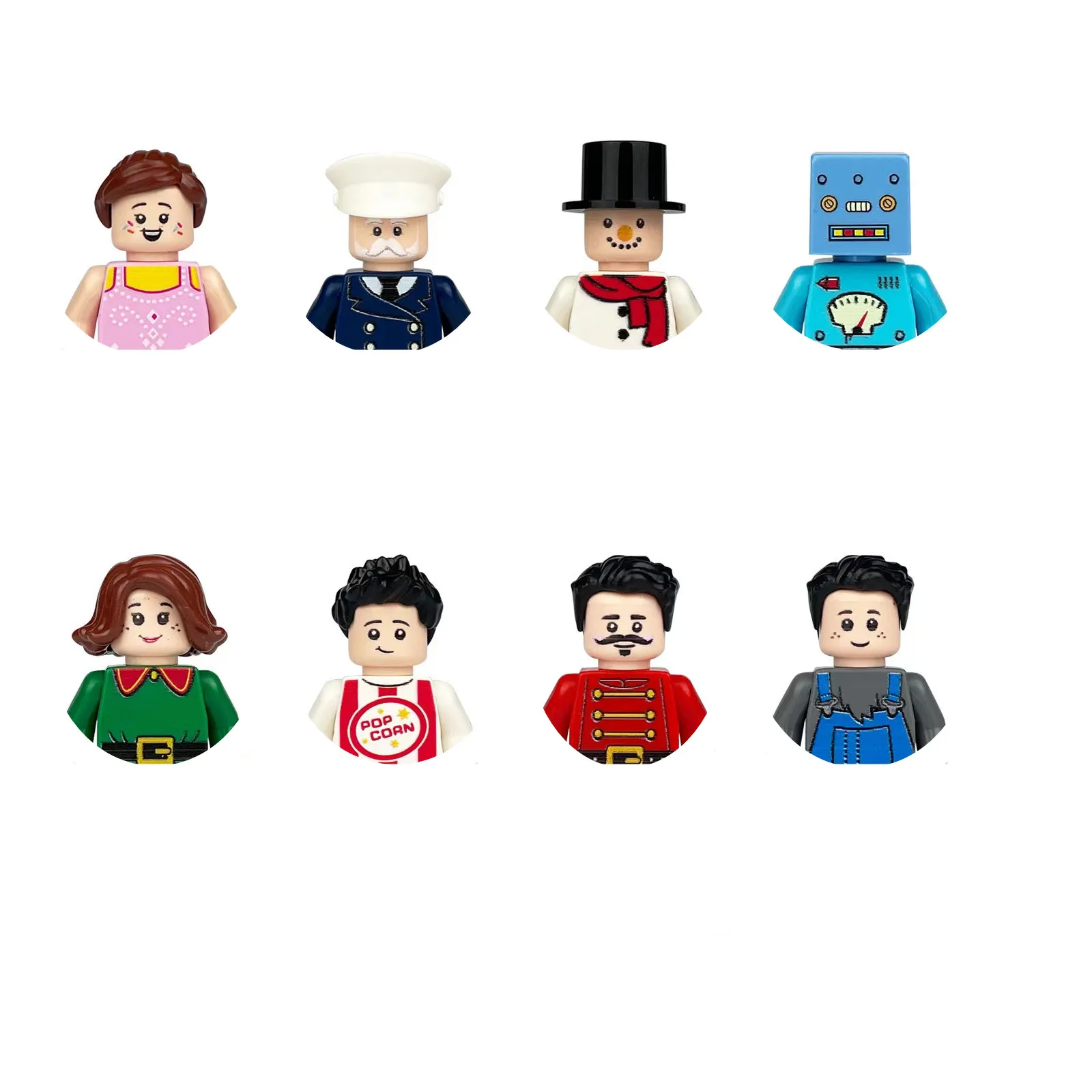 8pcs cityfigures