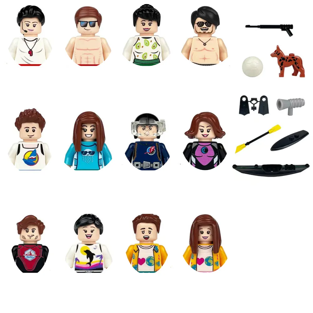 12pcs beach holiday