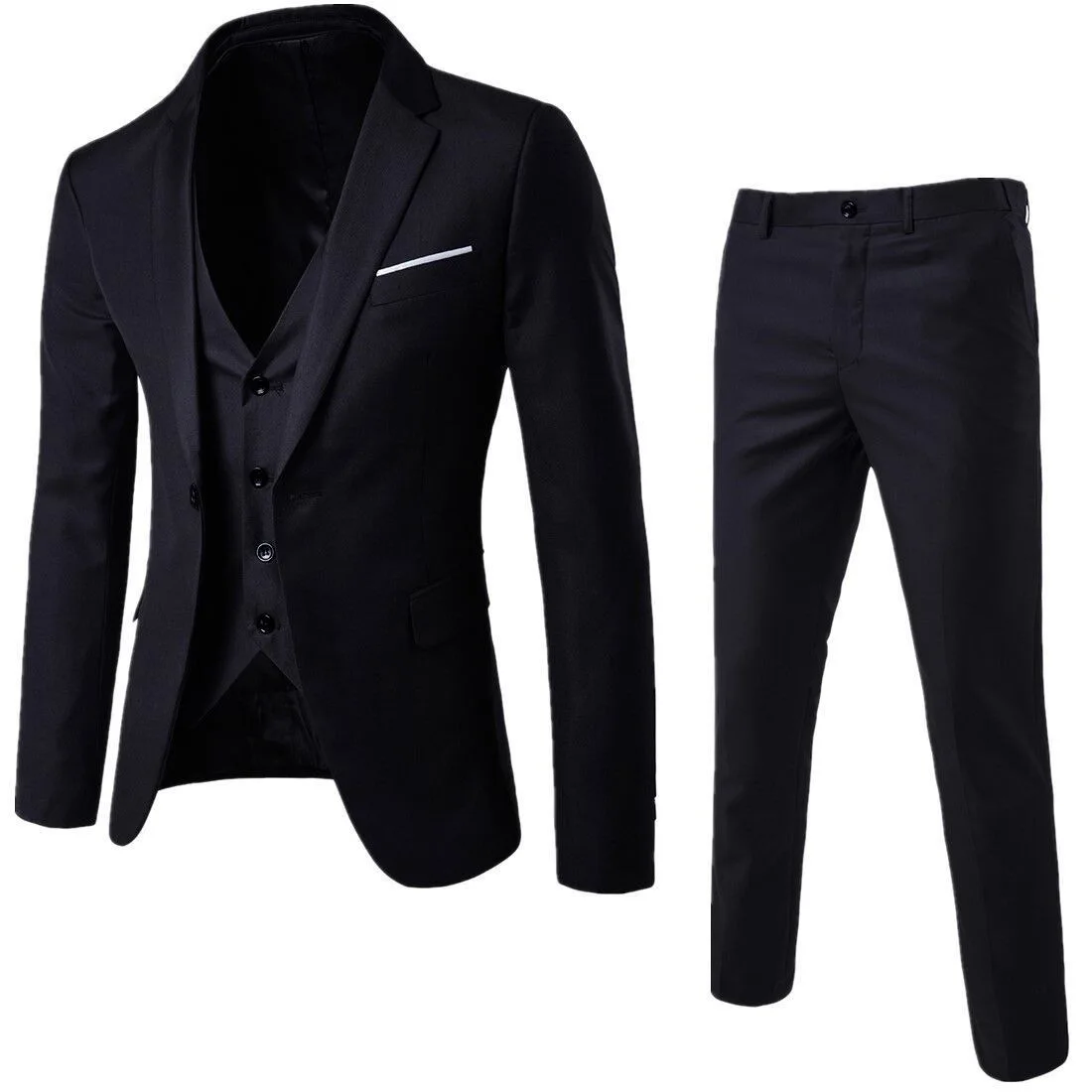 Black three-piece set