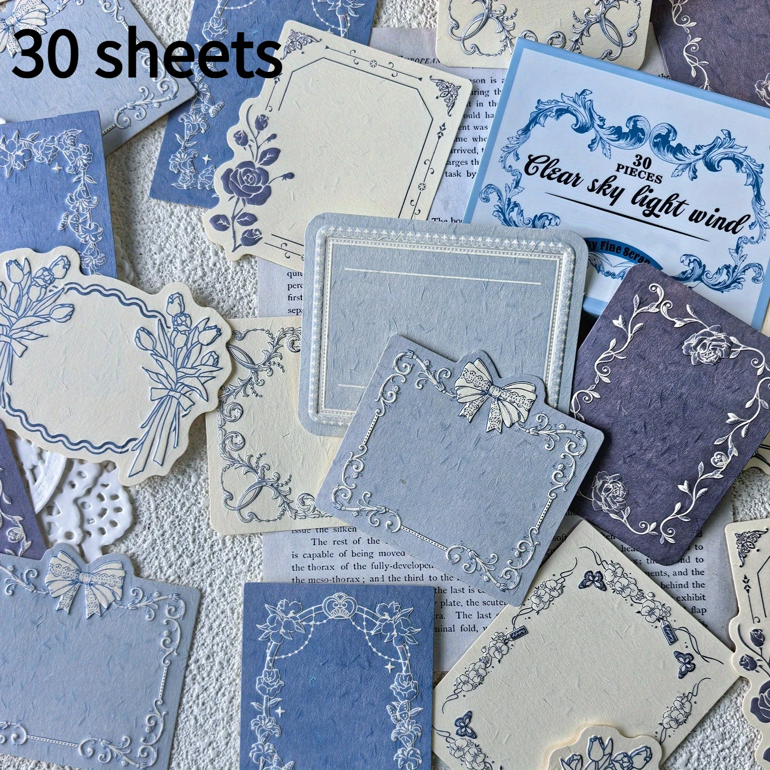 blue-30 sheets