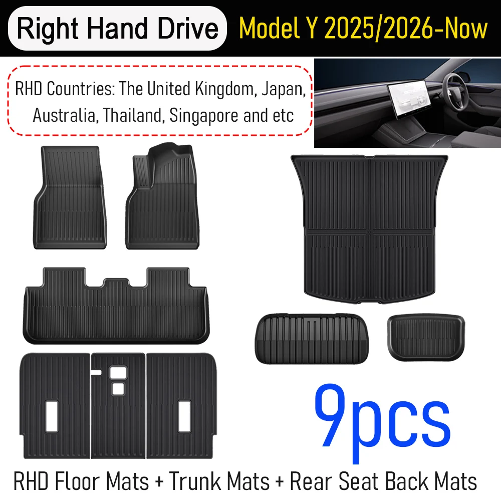 RHD Y 9pcs