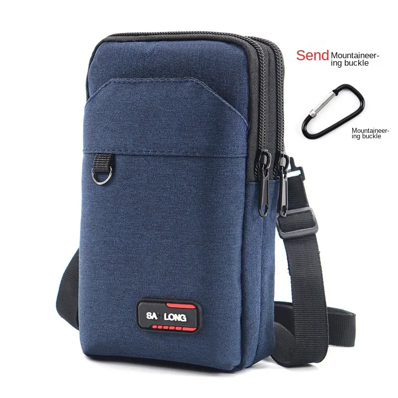 Double zipper Blue