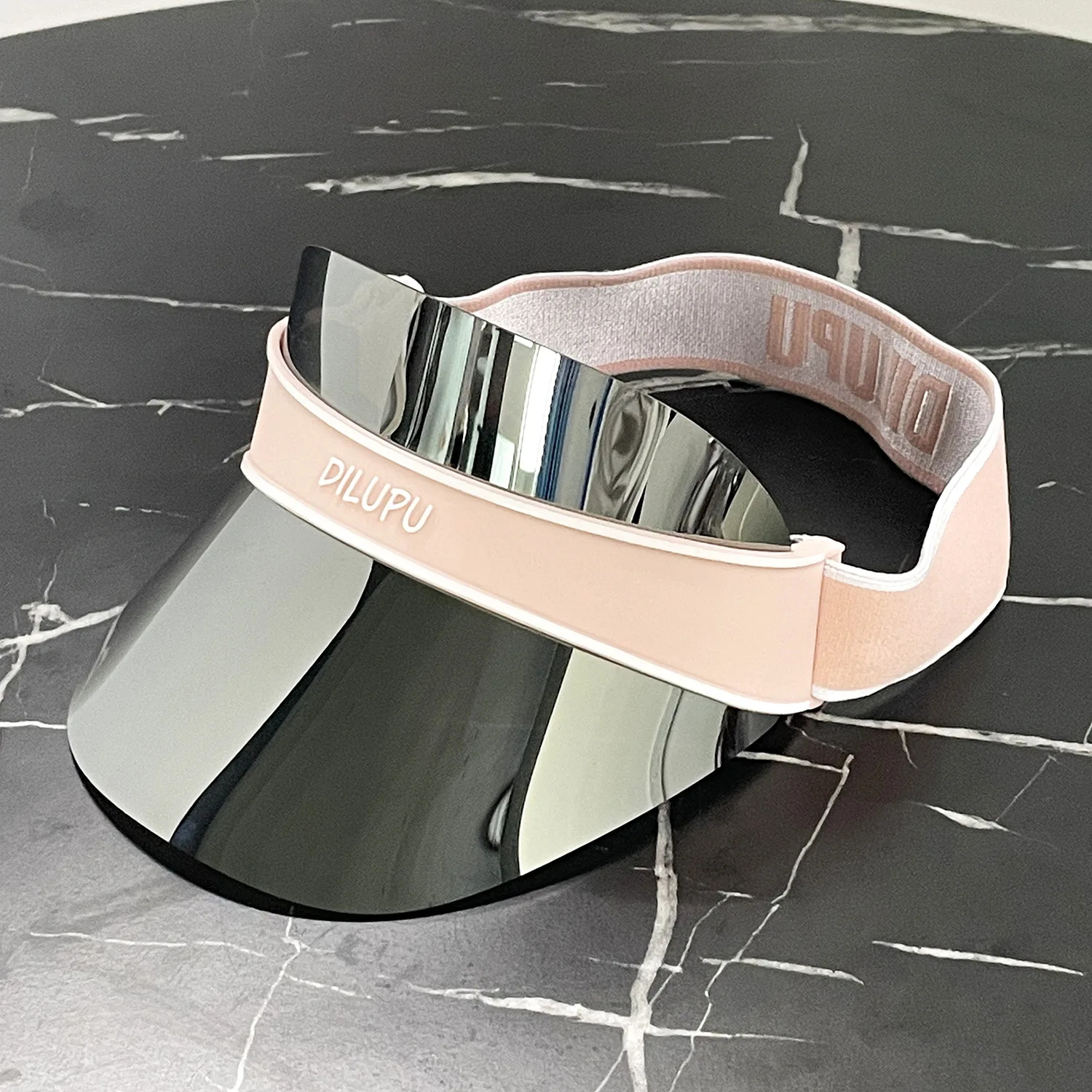 Pink frame silver sheet