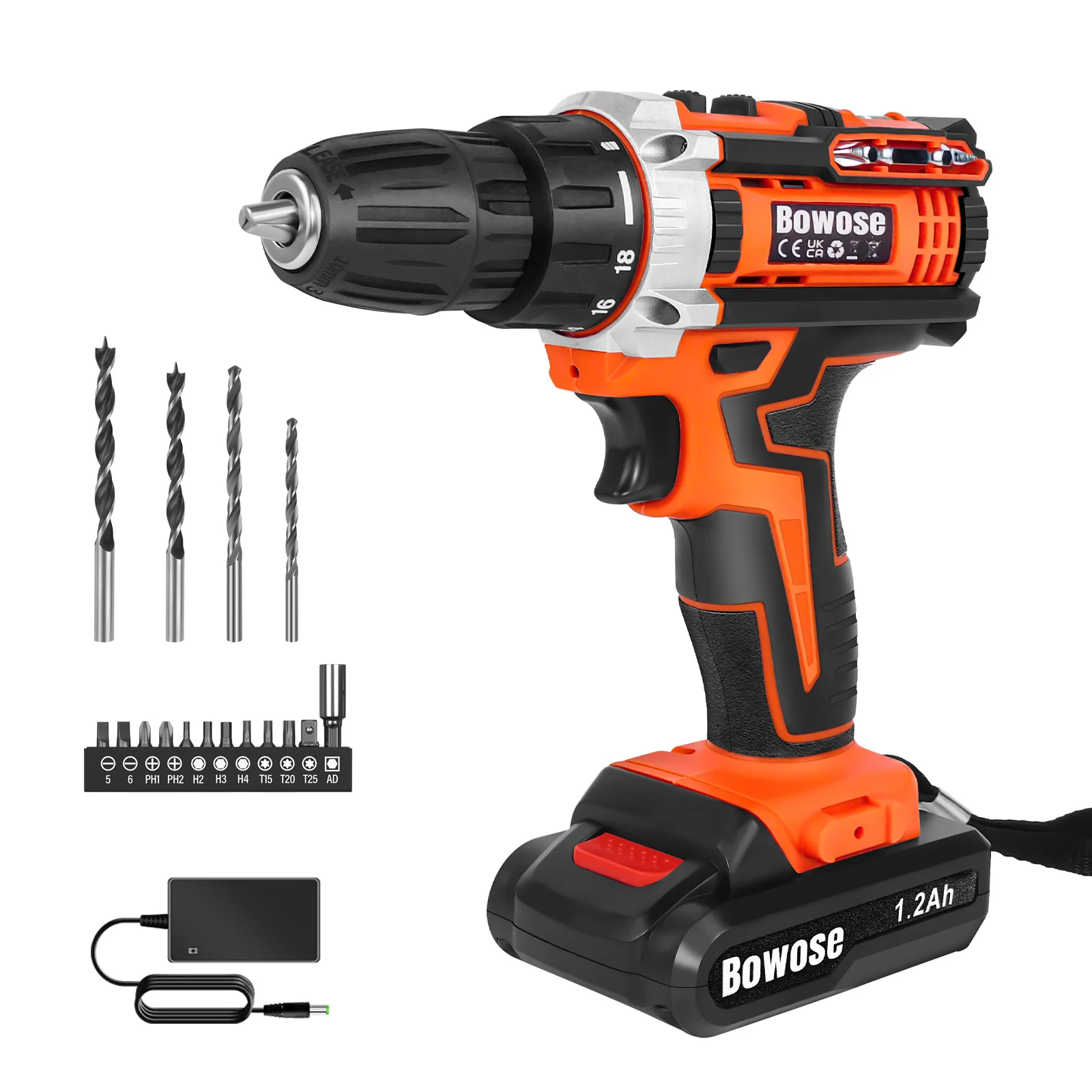 Cordless Power Drill Set