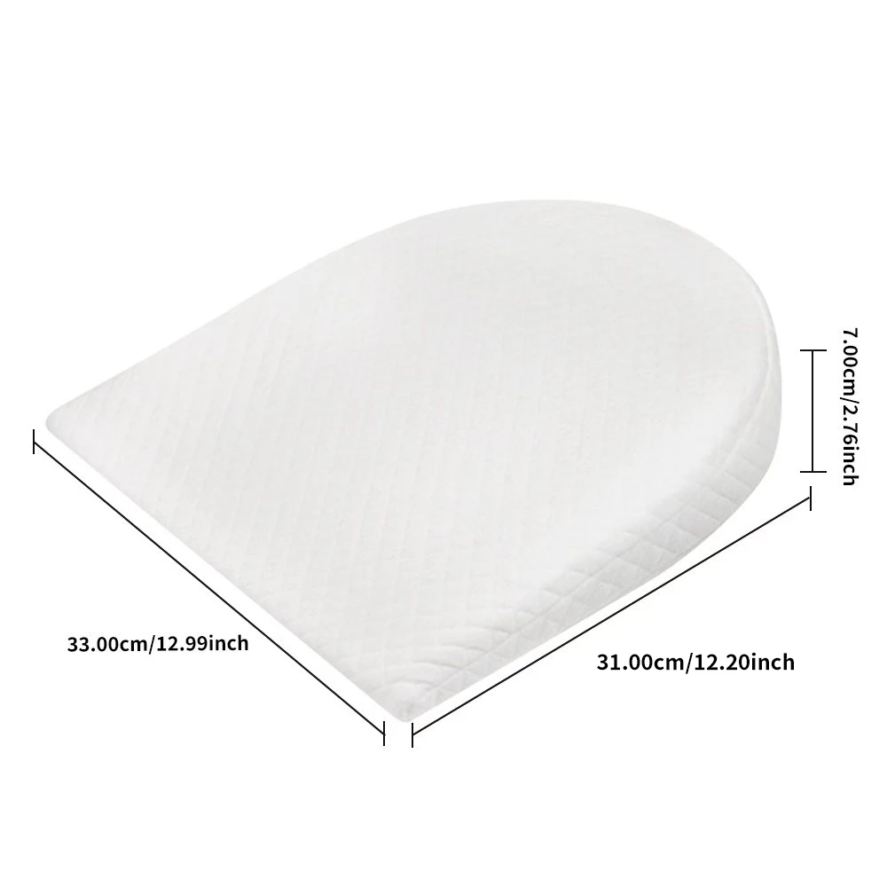 White semicircle