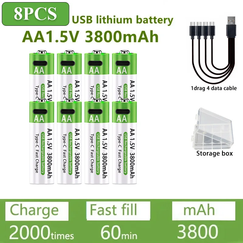 AA 8PCS