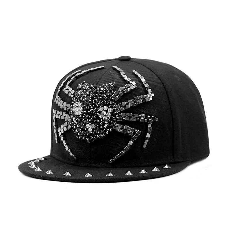 Black spider rivet