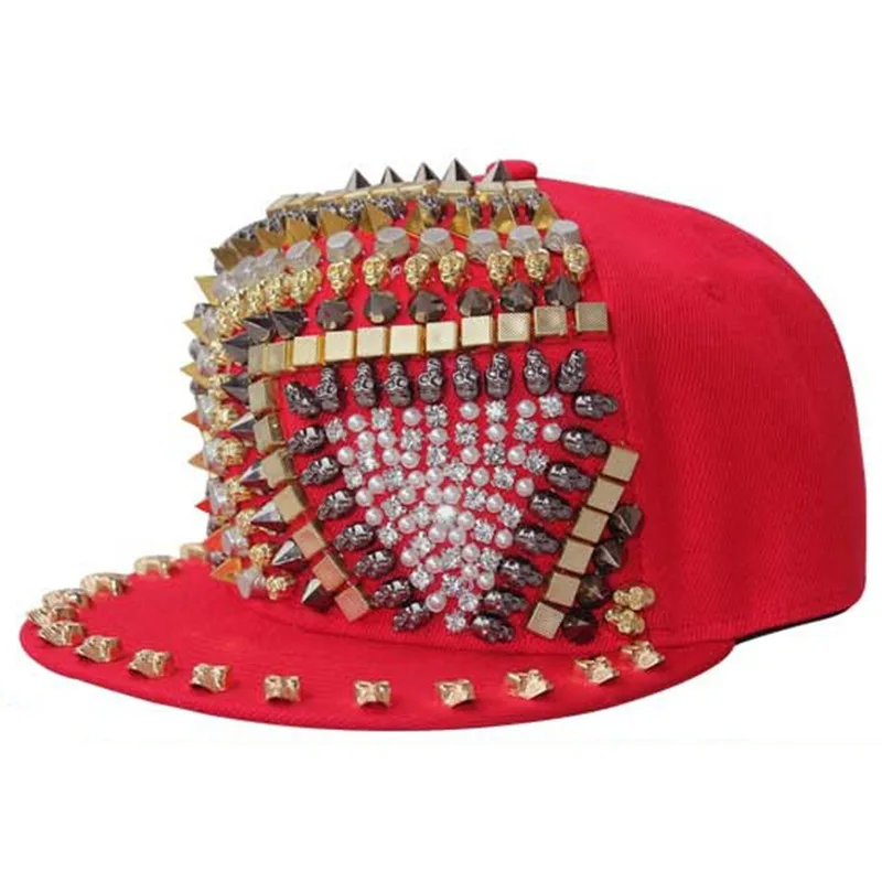 Triangle ghost head rivet red