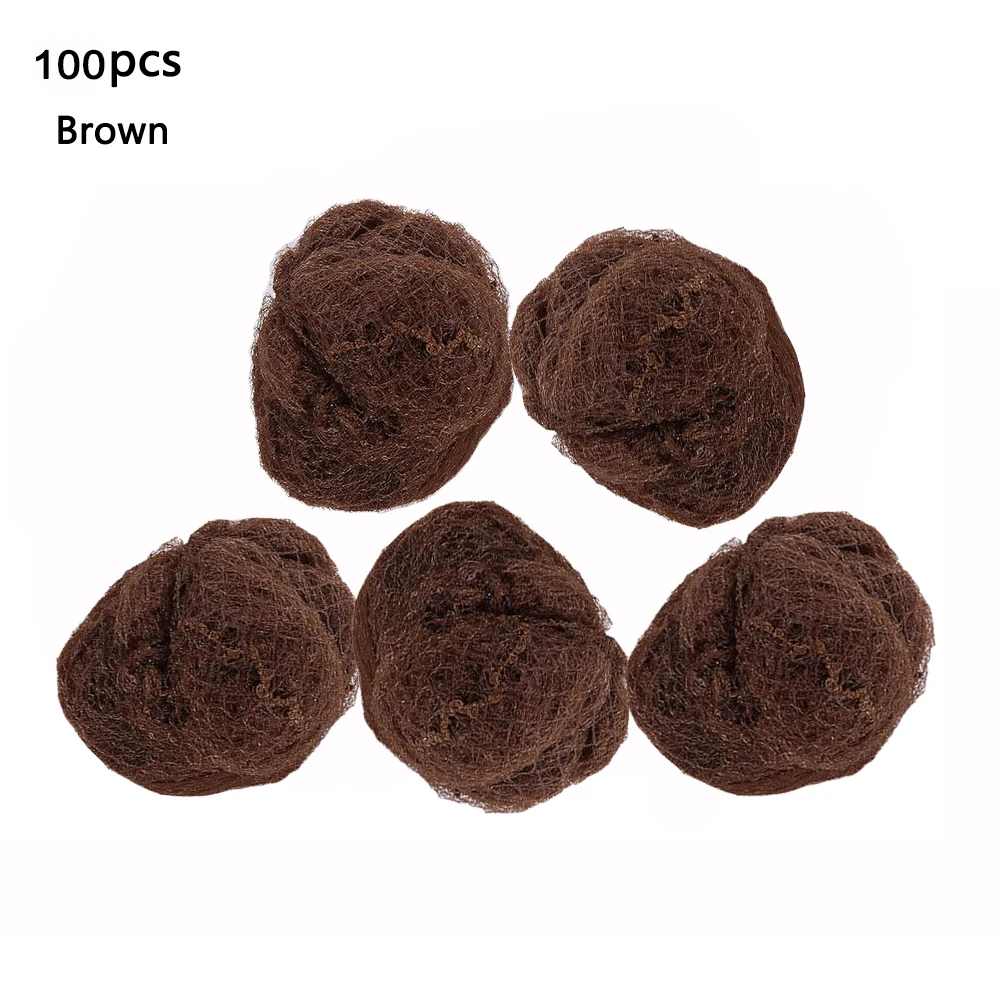 100pcs brown